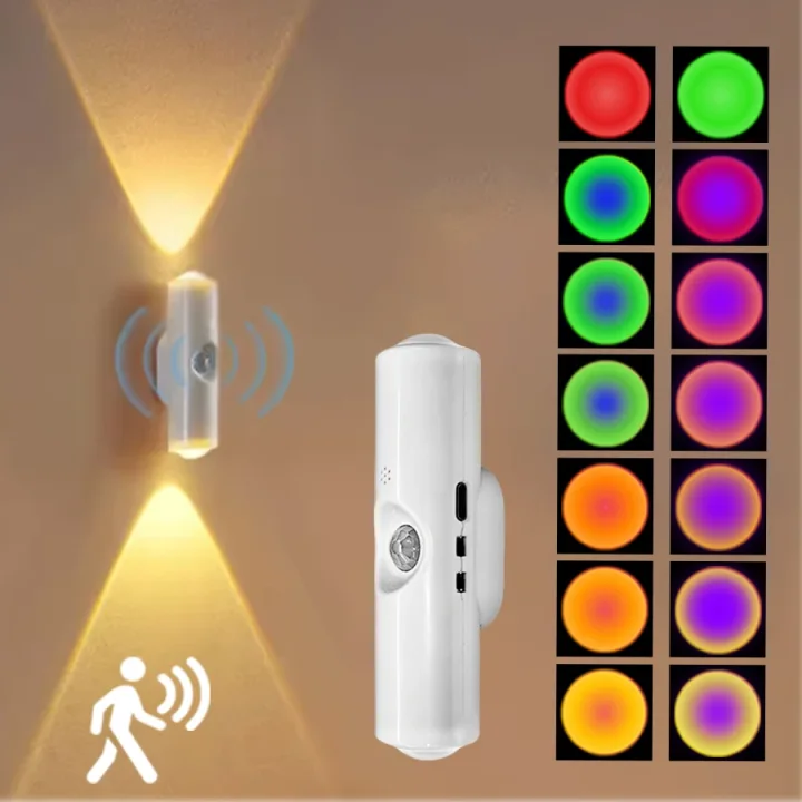 Luz noturna com sensor de movimento