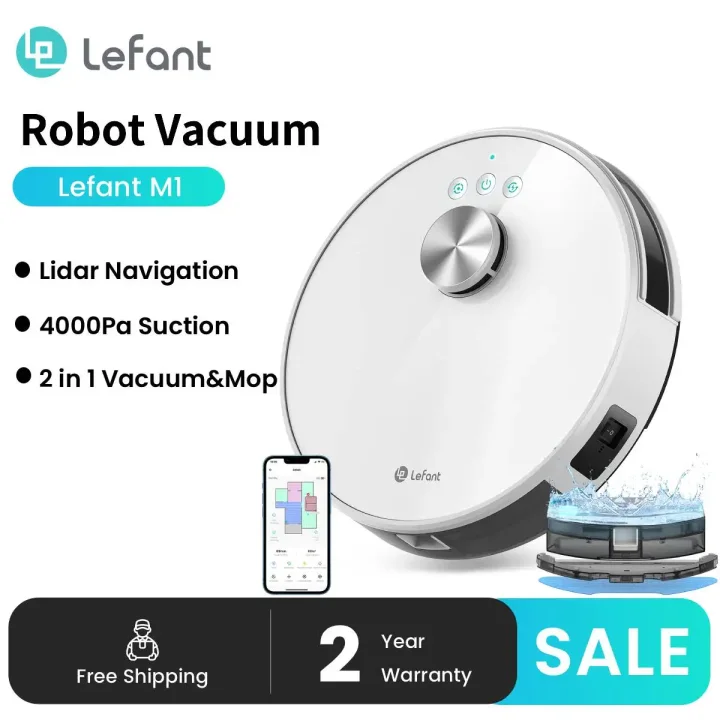 Aspirador robô com mapeamento LDS
