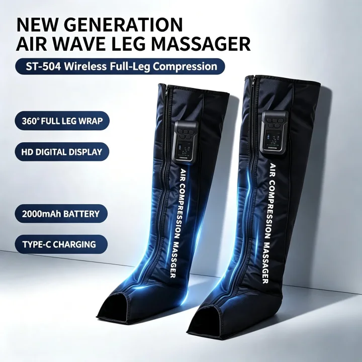 Botas de compressão de ar para pernas